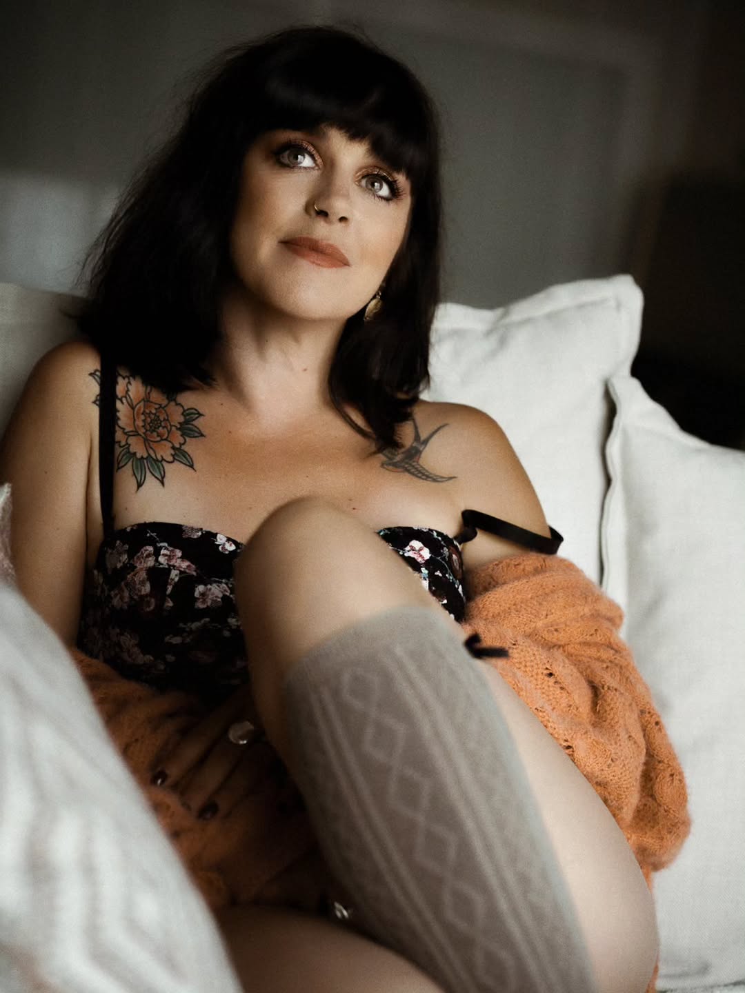 Portrait of Roxane from an artistic collaboration